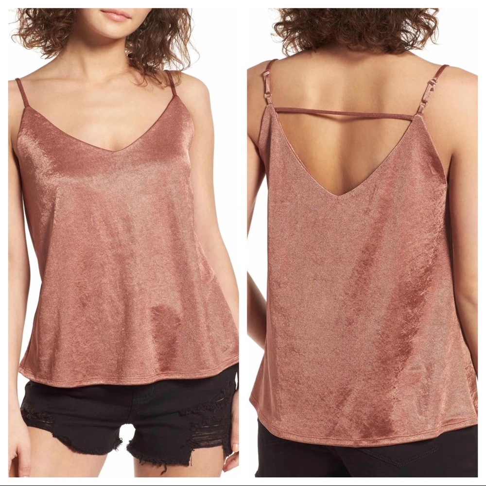 Nordstrom BP Strappy Satin Camisole